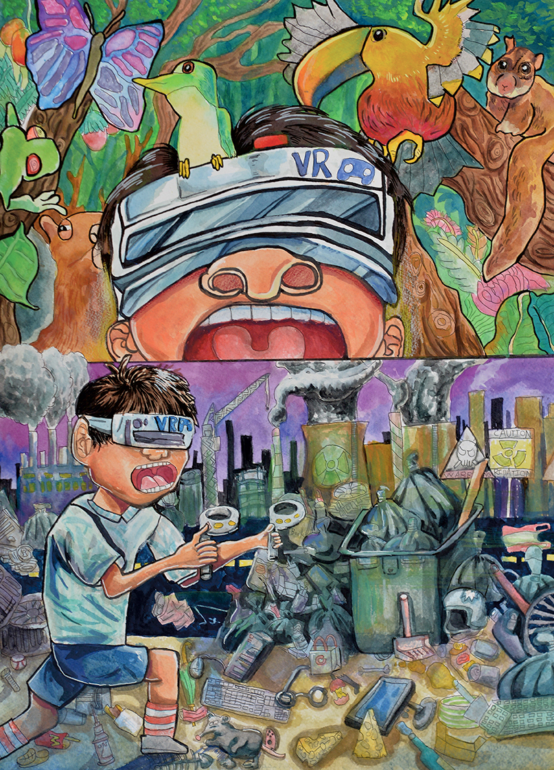 當一切美景只能在VR中