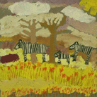 My Zebras in The Etosha Park公園裡的斑馬