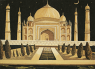 Taj Mahal, one of The Wonders of The World世界奇景之一