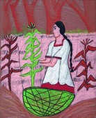 Women Picking Corn