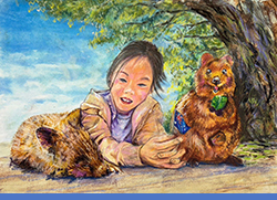 Smile Quokka: Embracing Australia's Charm Together