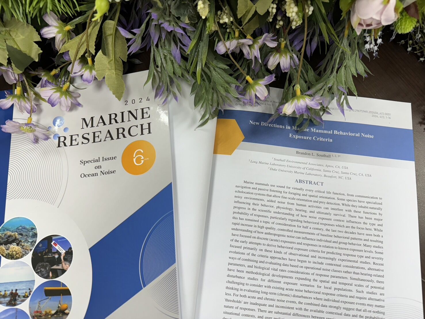 國家海洋研究院發行「海洋探索Marine Research」 學術英文期刊第四卷第一期並公開徵求114年度特刊稿件