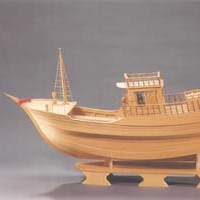 包厝漁船模型一件