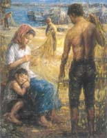 油畫